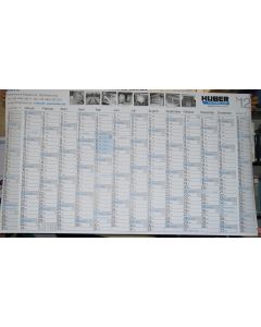 HUBER Wandkalender 2026